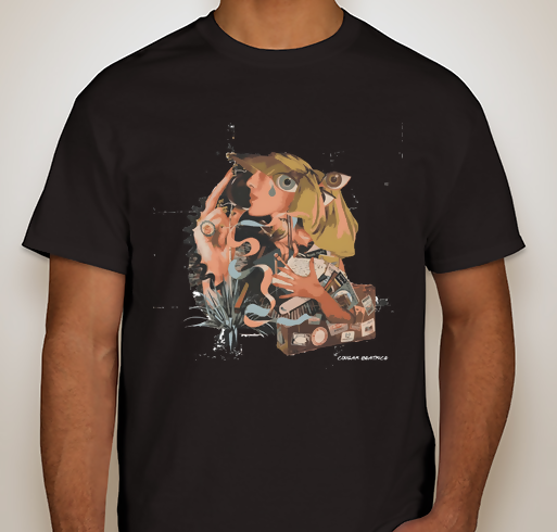 Black "Yours or Mine?" Tee